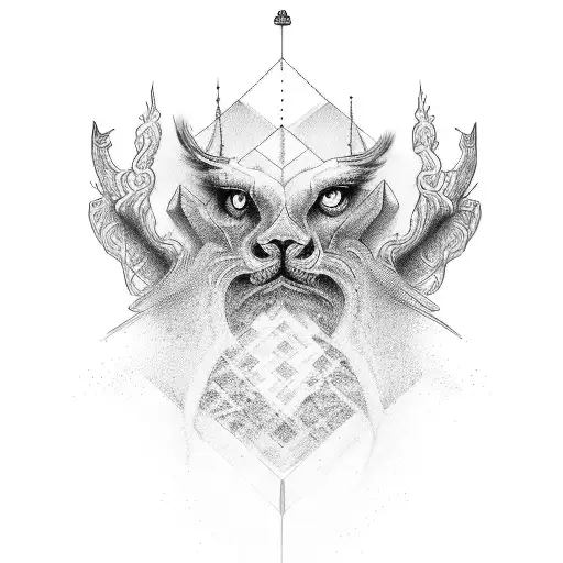 king David  tattoo design idea