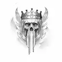 king David  tattoo design idea