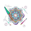 crochet design and crochet hook tattoo design idea