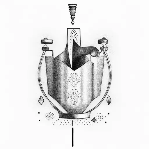 moka pot tattoo design idea
