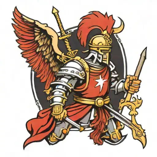 saint florian tattoo design idea