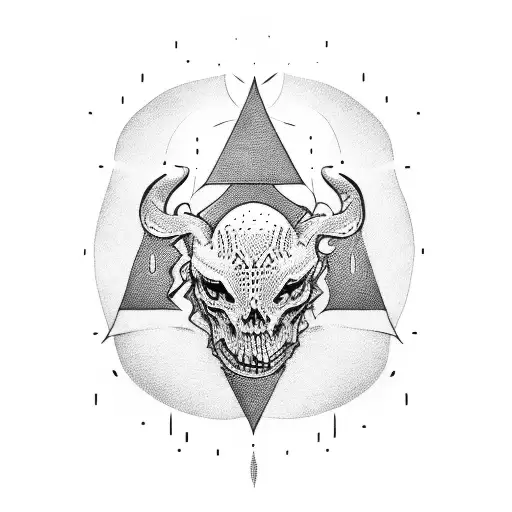 witchcraft tattoo design idea