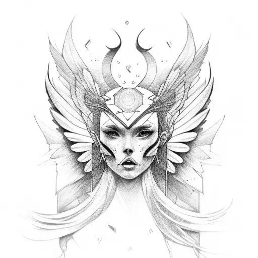 seraphim tattoo design idea