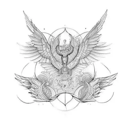 seraphim tattoo design idea
