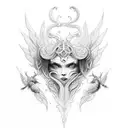 seraphim tattoo design idea