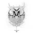 seraphim tattoo design idea