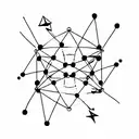 quantum computer tattoo design idea