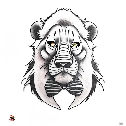 Simba Timon Pumba  tattoo design idea