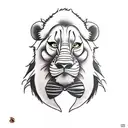 Simba Timon Pumba  tattoo design idea