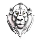 Simba Timon Pumba  tattoo design idea