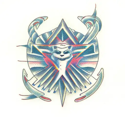 Trapped by Destiny tattoo design idea