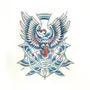 Trapped by Destiny tattoo design idea