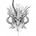 nyarlathotep tattoo design idea