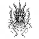 nyarlathotep tattoo design idea
