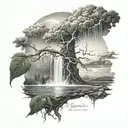 thunder, "even nature needs to scream sometimes to calm its soul"   tattoo design idea