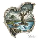 thunder, "even nature needs to scream sometimes to calm its soul"   tattoo design idea