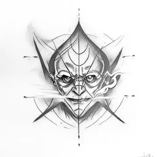 Harry Potter tattoo of the dark mark on my forearm, but the smoke for it will circle round my arm tattoo design idea