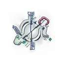 trust no one words tattoo design idea