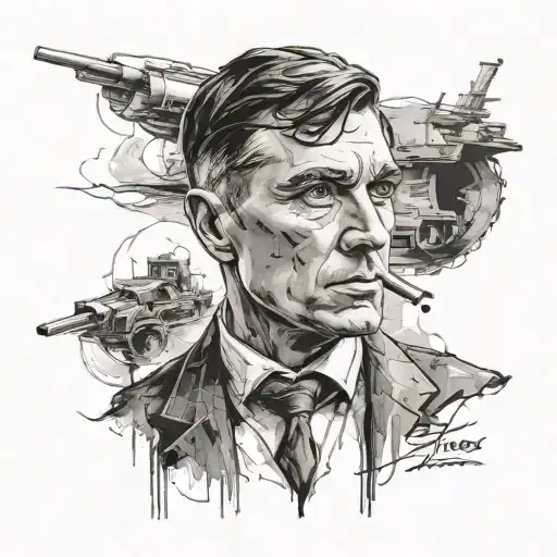 Thomas Shelby  tattoo design idea