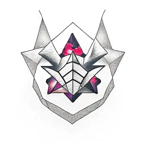 Gengar, dimir, triforce, akatauki cloud, time in a bottle tattoo design idea