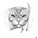 telescope  tattoo design idea