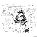 coraline tattoo design idea