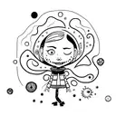 coraline tattoo design idea