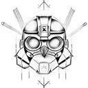 Fix it Felix, master chief, rosemary, train, arrowhead, Elvis, gun with flower, owl, Seabee. tattoo design idea