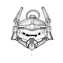 Fix it Felix, master chief, rosemary, train, arrowhead, Elvis, gun with flower, owl, Seabee. tattoo design idea