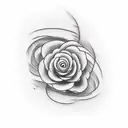 woodwork tattoo design idea