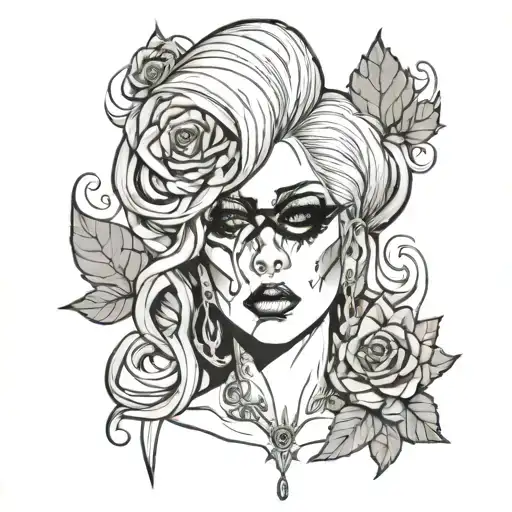 lady gaga tattoo design idea