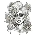 lady gaga tattoo design idea