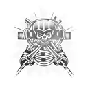 hip hop tattoo design idea