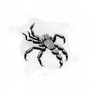 unstoppable Scorpion tattoo design idea