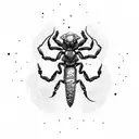 unstoppable Scorpion tattoo design idea