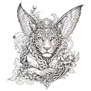 wisdom transformation evolution tattoo design idea