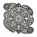 zulu shield tattoo design idea