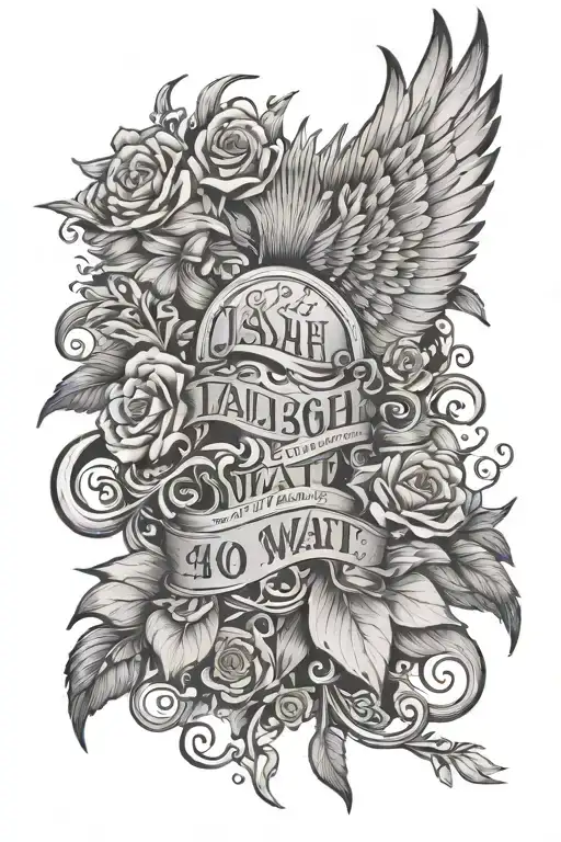 Isaiah 40:31 But they that wait tattoo design idea