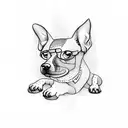 hot dog tattoo design idea