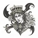 prince among thieves tattoo design idea