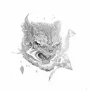 Name Yuri tattoo design idea