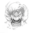 my hero academia tattoo design idea