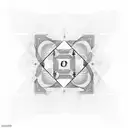 A stack of cash with circuit patterns intertwined, symbolizing the intersection of money and technology tattoo design idea