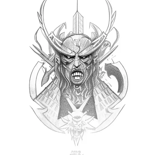 Witcher  tattoo design idea
