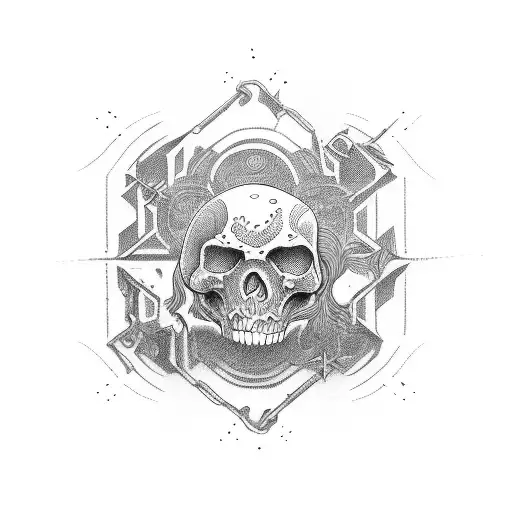 LIVE AND DIE ONE DAY tattoo design idea