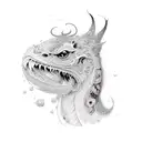 bismillah tattoo design idea