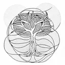 Tree of Life tattoo design idea