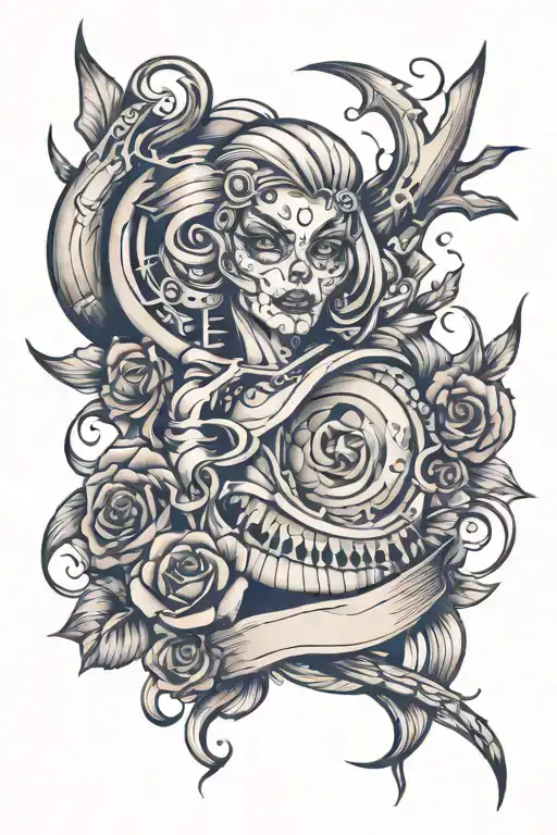 valeria tattoo design idea