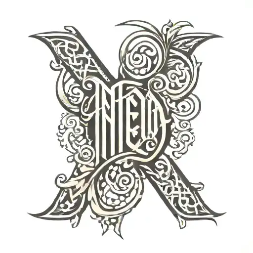 ambigram  tattoo design idea
