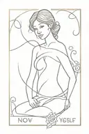 know thyself tattoo design idea